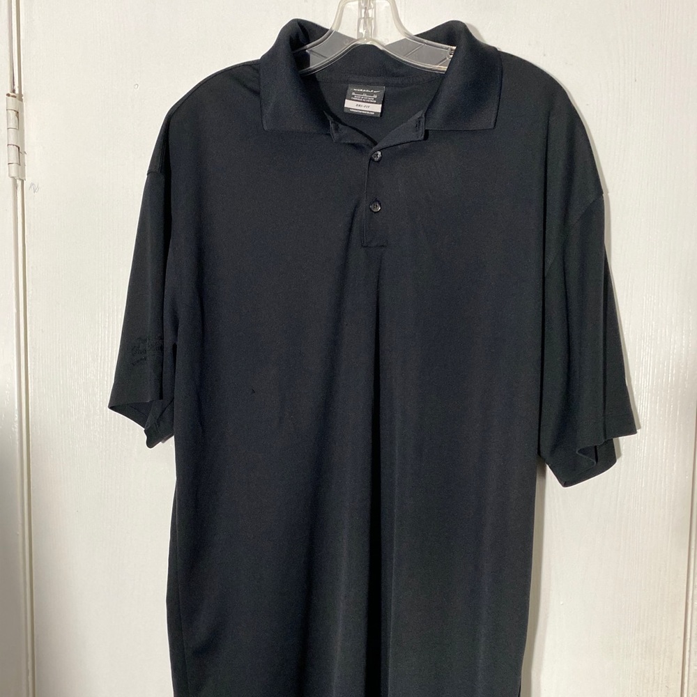 Nike black golf shirt
